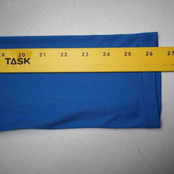 Nike Running Ladies Size 2X Royal Blue Straight Fit Dri-Fit Long Sleeve Top - Picture 11 of 13